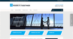 Desktop Screenshot of kestnerlaw.com